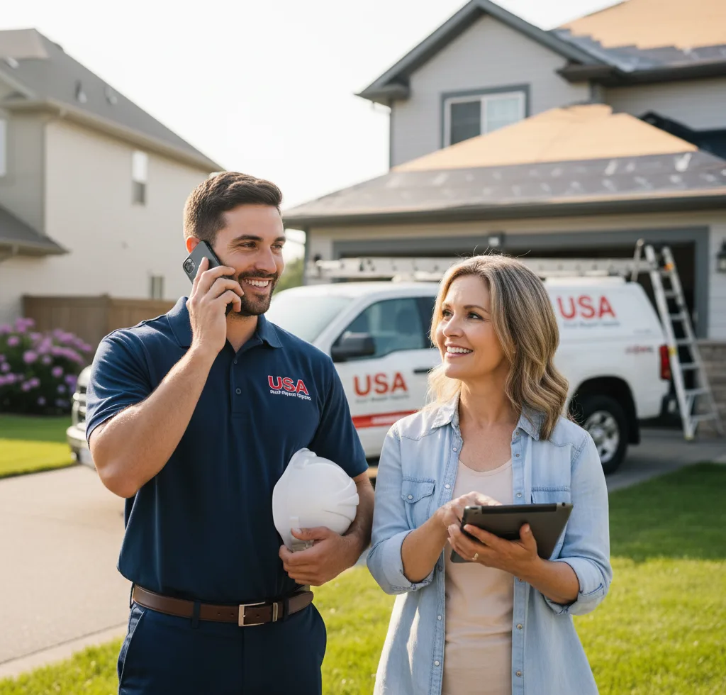 USA Roof Repair Experts customer support in Big Flats